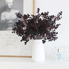 10 Pcs Babys Breath 2 inches (D) x 17.7 inches (W) x 2.5 inches (H) Black