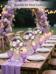 Artificial Flowers Ball Wedding Centerpieces Pcs Rose Artificial 10 Lilac