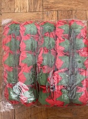 25/50/100 Pcs Bright Red Artificial Rose Flower Foam Like For Decoration