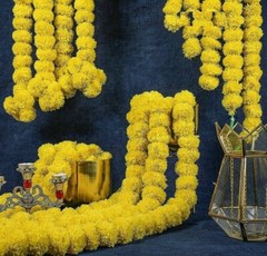 Wedding Decorative marigold Flower indian Garlands