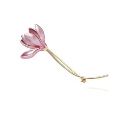 Chinese Style High-end Lotus Brooches Women Design Sense Jewelry
