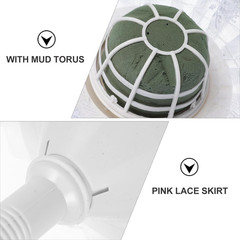 Bride Bouquet Holder, DIY Wedding Foam Bouquet Handle, Home Exquisite Supplies w
