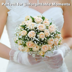 100Pcs 2.1 Inches Bouquet and Corsage Pins, Diamond Pins for Flowers with Rhines