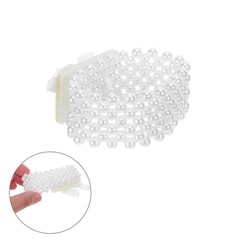 4 Pcs Wrist Flower Band Pearl Wristlet for Corsage Bracelet with Ribbon