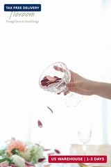 Floroom 300pcs Rose Petals Burgundy Maroon Faux Silk Flower Petals for Wedding F