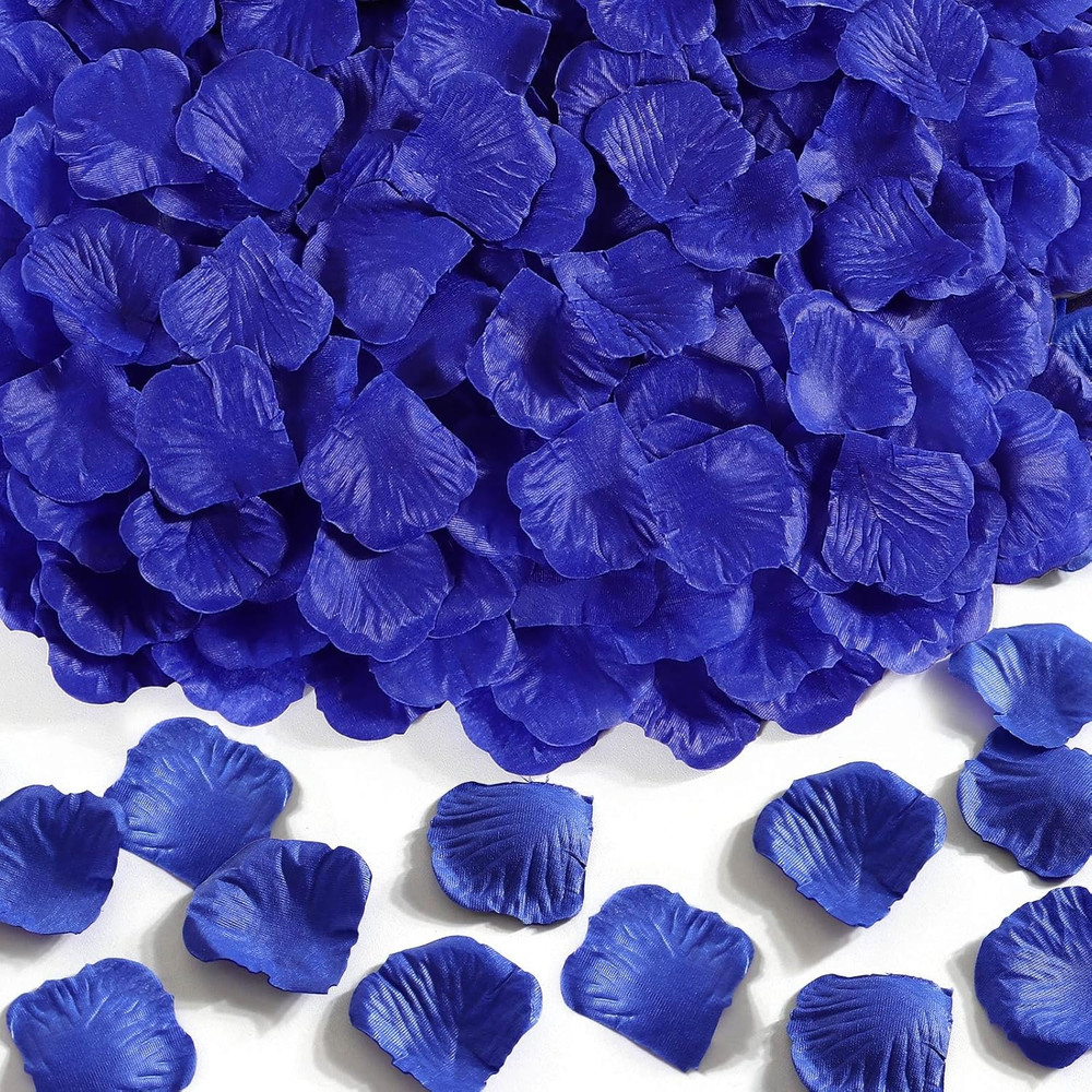 1000 Pcs Rose Petals Artificial Silk Flower Petals Romantic Decorations for Wedd
