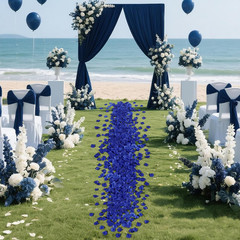 1000 Pcs Rose Petals Artificial Silk Flower Petals Romantic Decorations for Wedd