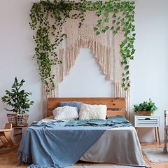 48 Pcs Artificial Ivy Fake Vines,Ivy Garland Greenery Garland Fake 336Ft