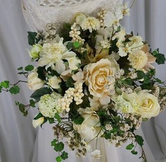 Wildflower Gatherer Garden Faux Flower Wedding Bouquet