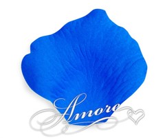 1000 Wedding Silk Rose Petals Cobalt Blue-Medium Blue, Petals & Garlands, Rose P