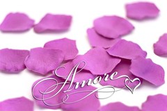 1000 Wedding Silk Rose Petals Violet-Wild Orchid, Petals & Garlands, Rose Petals