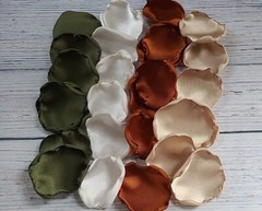 100 Rose Petals Terracotta Wedding Decor Olive Beige Flower Petals Aisle Decor