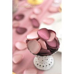 300pcs Satin Flower Petals Wedding Decoration Table Scatter Aisle Runner Party