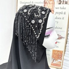 Bridal Headwear Stage Performance Rhinestones Tassel Hair Accessories Decoration