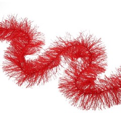 6.6Ft Feather Boa, 8 Pcs Artificial Fluffy Feather Boas, Red