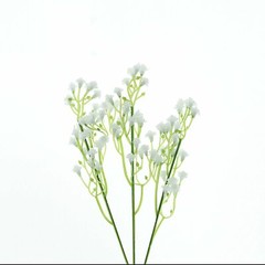 12 White 22 in Baby Breath Stems Silk Artificial Flowers Party Wedding Flowers