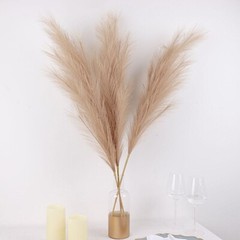 44″ Silk Pampas Grass Artificial Plant SPRAYS STEMS Party Events Decorations