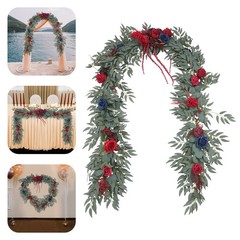 Wedding Garland Artificial Eucalyptus 9ft Floral Swag for Table Arch
