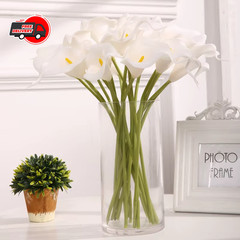 5Pcs Calla Artificial Flowers Calla Lily Fake Flower Bouquet For Wedding Bouquet