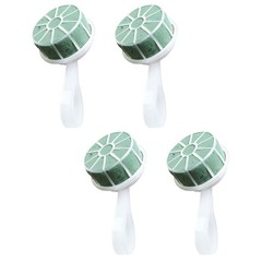 4Pcs Durable Plastic Handheld Bouquet Holders for Wedding Flower Support
