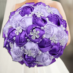 I Cream Wedding Bouquet Artificial Flowers Bouquet Decoration for Wedding Party