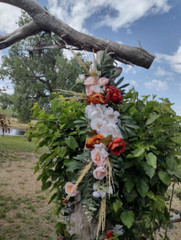 Terracotta, Rust and Peach Wedding Garlands