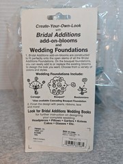Add On Blooms, Bridal Additions, Tiger Lilly Teal, 4 Packages, New
