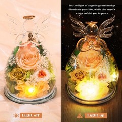 Gifts for 3.86*5.91 inch, Champagne (Rose, Austin, Baby’s Breath, Hydrangea)