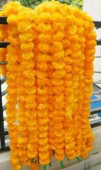 Wholesale Lot Artificial Mango Marigold Garlands Vine Wedding Indian Decoration