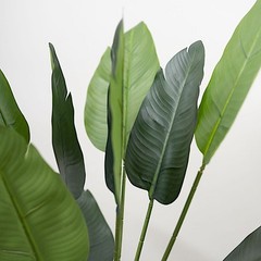 2 Green 3 ft Bird of Paradise Potted Artificial Plants Party Home Decorations