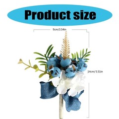 6Pcs Artificial Berries Boutonniere for Grooms Bride Groomsmen Bridesmaids