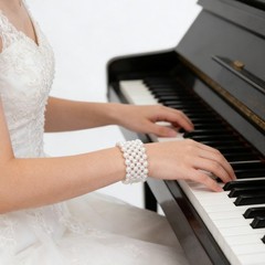 4 Pcs Wrist Flower Band Pearl Wristlet for Corsage Bracelet with Ribbon