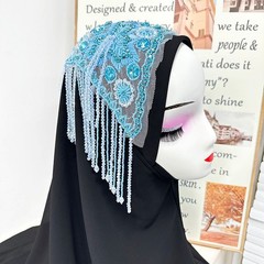 Bridal Headwear Stage Performance Rhinestone Tassel Hair Accessories Decoration