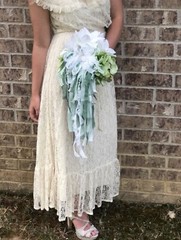 Elegant 5pc Wedding Bouquet Set