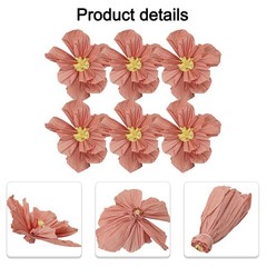 6pcs 3D Paper Flowers for Home Decor Wedding Birthday Party Decorations