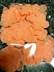 100 pcs Silk Flower Petals for Wedding Valentine’s day Girl Basket Decoration