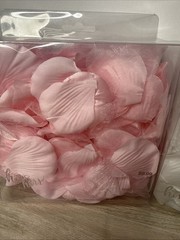 Artificial Rose Petals Lot 4 Packs Pink White Gold Blush Wedding Deco