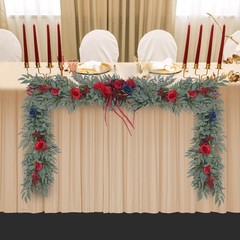 Wedding Garland Artificial Eucalyptus 9ft Floral Swag for Table Arch