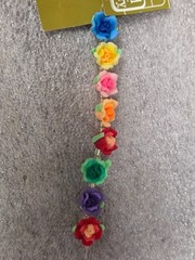 BEADED GALLERY – FLOWER PETALS – MULTI COLOR – MSKU# 10322262, # 80144