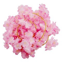 6 ft LED Pink Artificial Cherry Blossom Garland Fairy Lights Wedding Decorations