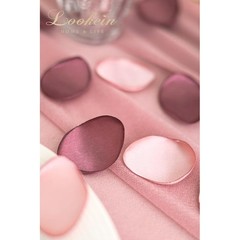 300pcs Satin Flower Petals Wedding Decoration Table Scatter Aisle Runner Party