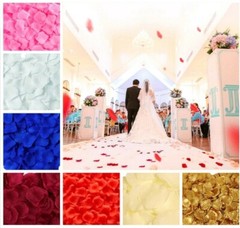 1000PCS Silk Fake Rose Petals Flower Romantic Night Wedding Event Party Decor US