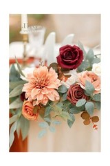 Ling’s Moment Wedding Table Centerpiece Package, Floral Swags for Wedding Hea…