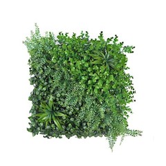 4 Green Artificial Boxwood Foliage UV Protected WALL PANELS Party Event Supplies