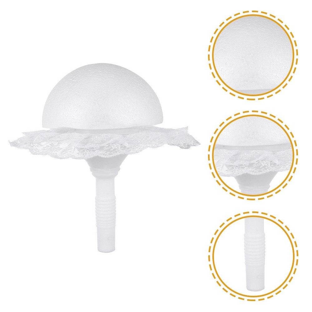 1 Set Reusable Plastic Wedding Bouquet Holder for Bride Floral Craft Supplies