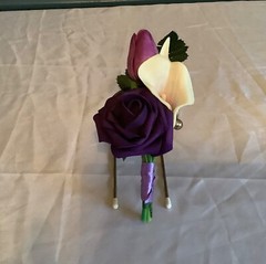 rose, calla lily and tulip corsage…you pick colors