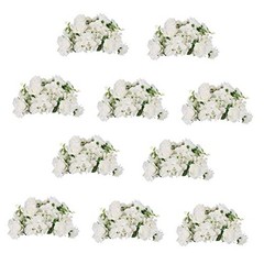 Flower Balls for Wedding Centerpieces – 10 Pcs 14.2 14.2″ Diam – 10 PCS White
