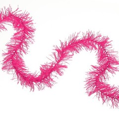 5Ft Feather Boa, 8 Pcs Artificial Fluffy Feather Boas, Rose Red