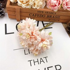 Silk Flower New Color Carnation Headdress Style Small Mori New DIY Material