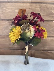 Artificial Fall Wedding Bouquets – Pack of 6 Bouquets